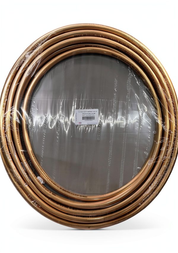 Copper Tube Coil NUNGWON METAL Type K ASTM B88 Soft 34.75in x 2.5in-0