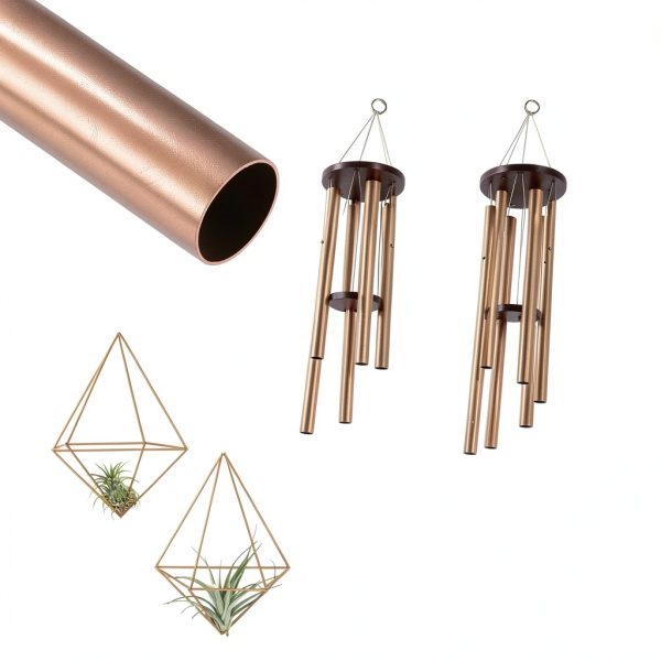 METALLIXITY Copper Tube 15mm OD 0.5mm Wall 7.87in 4-Pack-2