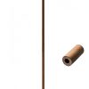 Copper Tube 4.5mm x 300mm by METALLIXITY 2 Pack Copper Lightweight-1