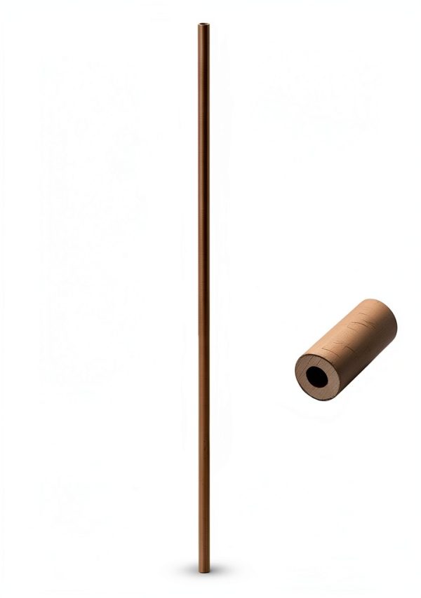 Copper Tube 4.5mm x 300mm by METALLIXITY 2 Pack Copper Lightweight-1