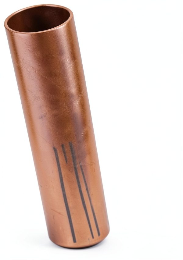 Copper Tube 1/2" OD x 2 Ft Straight Pipe by Ministry of Warehouse-1