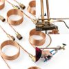 Copper Tube 1/4" OD x 3/16" ID x 10 FT Refrigeration Copper Tubing Seamless Round Coil Line Copper Tubing for Air Conditioners, DIY Projects, Refrigerators, Industry-4