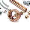 Copper Tube 1/4" OD x 3/16" ID x 10 FT Refrigeration Copper Tubing Seamless Round Coil Line Copper Tubing for Air Conditioners, DIY Projects, Refrigerators, Industry-6