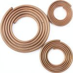 Copper Tube 1/4" OD x 3/16" ID x 10 FT Refrigeration Copper Tubing Seamless Round Coil Line Copper Tubing for Air Conditioners, DIY Projects, Refrigerators, Industry-0