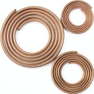 Copper Tube 1/4" OD x 3/16" ID x 10 FT Refrigeration Copper Tubing Seamless Round Coil Line Copper Tubing for Air Conditioners, DIY Projects, Refrigerators, Industry-0