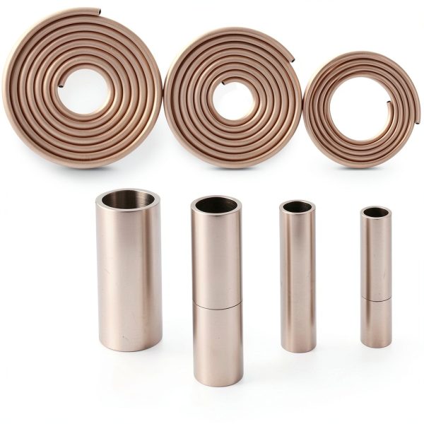Copper Tube 1/4" OD x 3/16" ID x 10 FT Refrigeration Copper Tubing Seamless Round Coil Line Copper Tubing for Air Conditioners, DIY Projects, Refrigerators, Industry-1